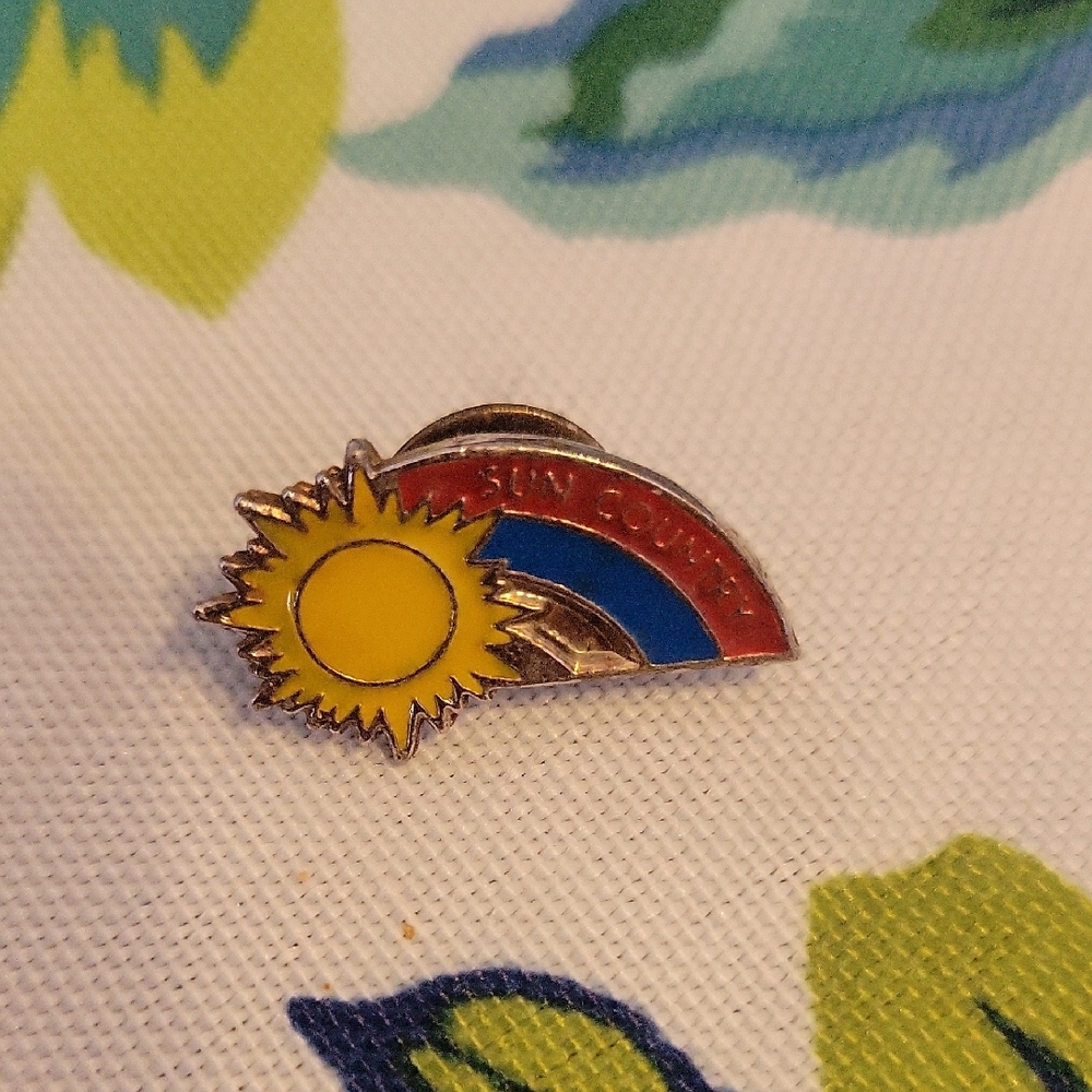 Sun Country Rainbow Enamel Pin